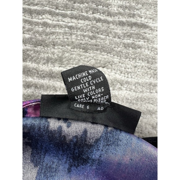 Alfani Top Womens Petite Large Multicolor Sleeveless Cowl Neck Polyester - Picture 10 of 10